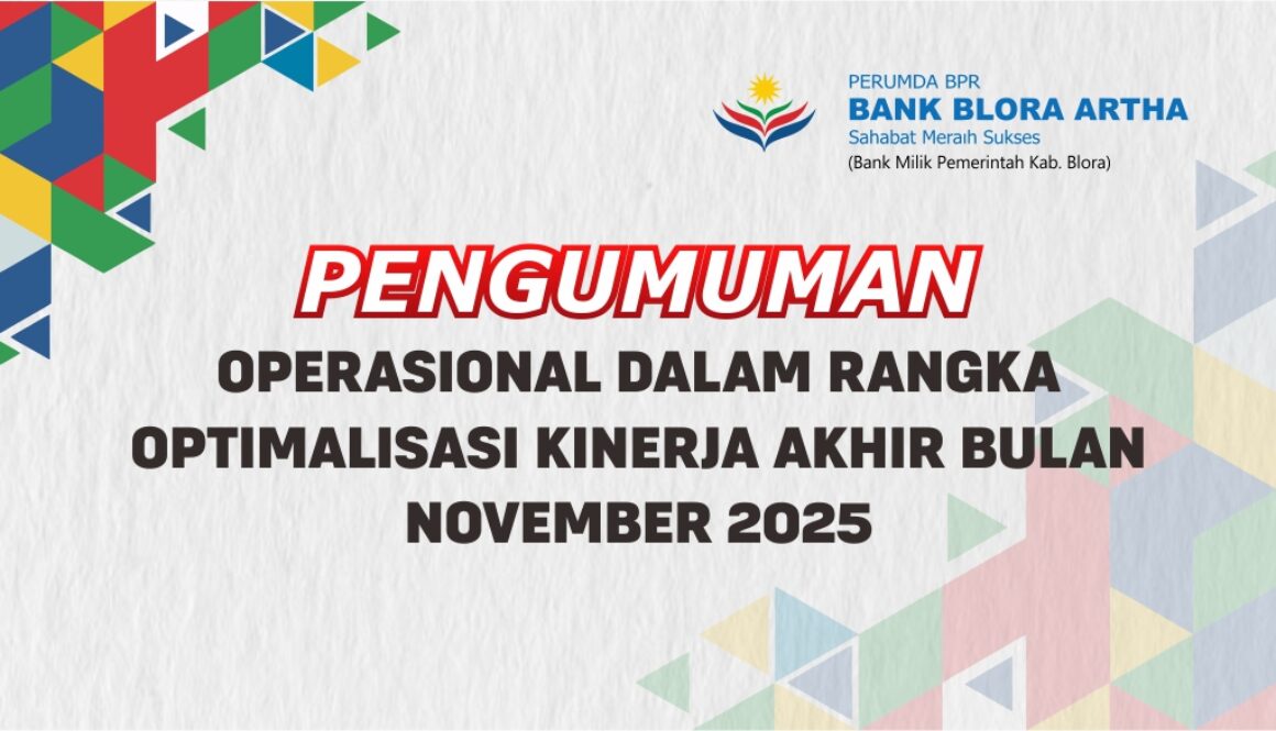 PENGUMUMAN AKHIR NOVEMBER