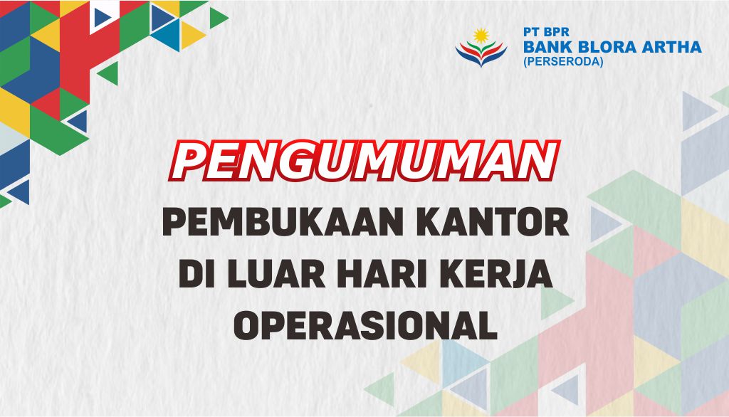 PENGUMUMAN LUAR OPERASIONAL